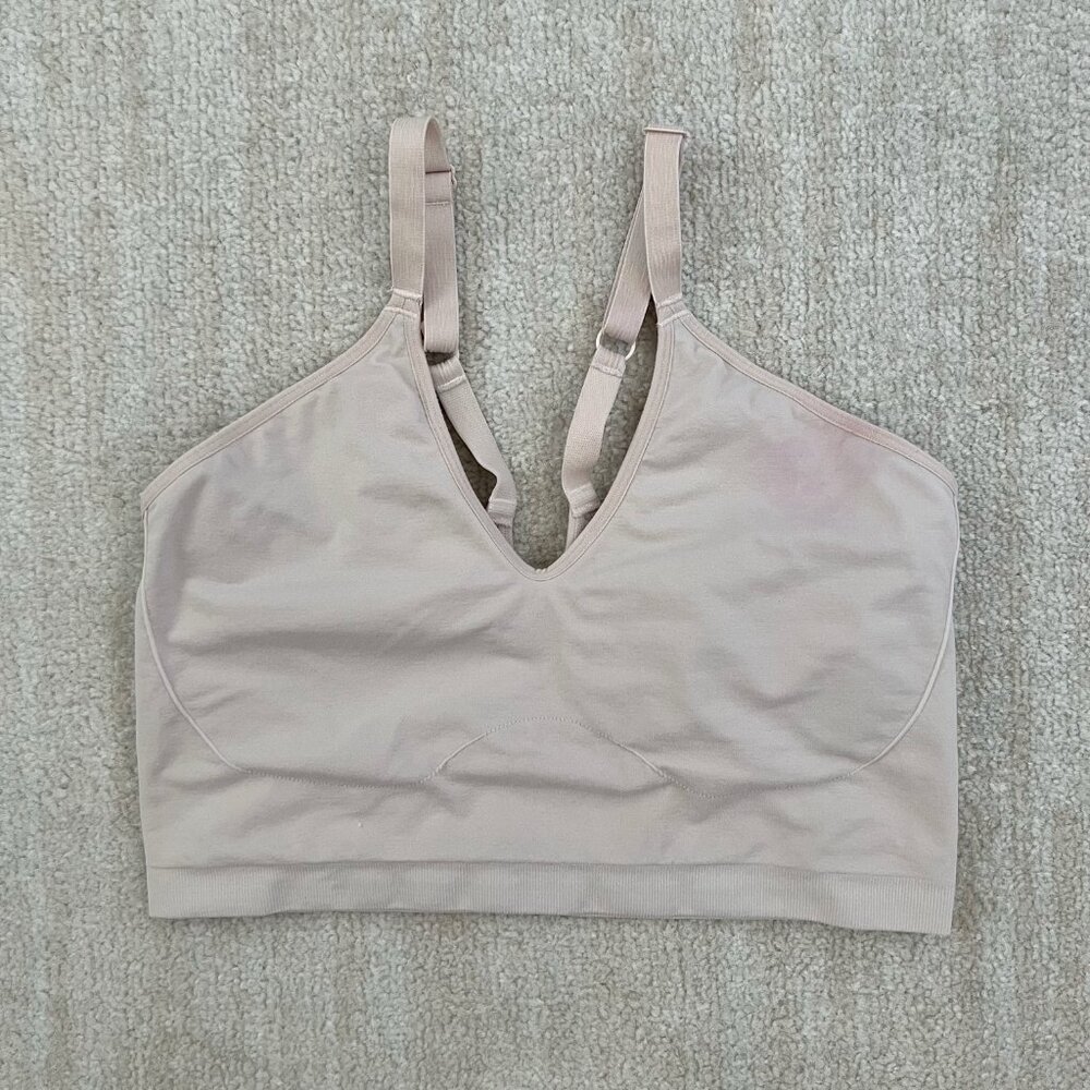 Yitty Fabletics Nearly Naked Plunge Bra 3X/4X